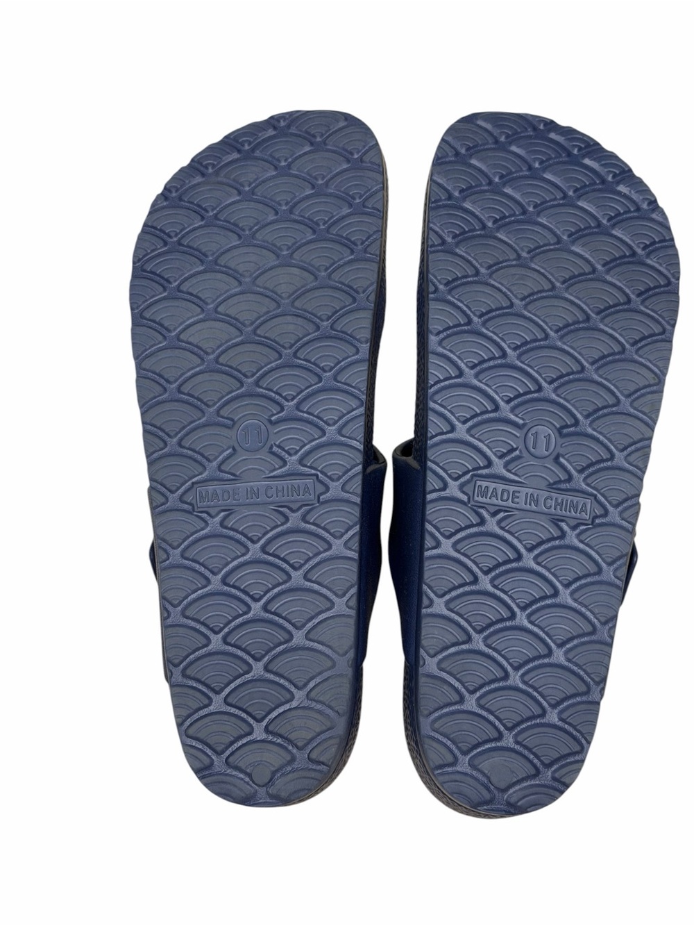 NWOT Maurices Navy Blue EVA Thong Sandals Comfort Footbed Size 11 - Picture 4 of 4